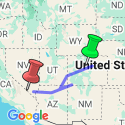 Google Map: Best of the Canyonlands
