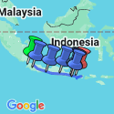 Google Map: Indonesia Adventure: Java & Bali