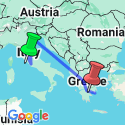 Google Map: Best of Italy and Greece