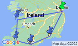 Google Map: Treasures of Ireland