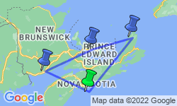 Google Map: Enchanting Canadian Maritimes