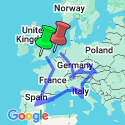 Google Map: Great European