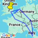 Google Map: European Discovery