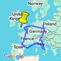 Google Map: European Quest