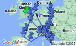 Google Map: European Quest