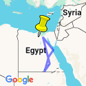 Google Map: Egypt and the Nile