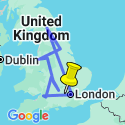Google Map: England and Scotland