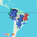 Google Map: Ultimate South America
