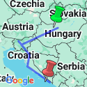 Google Map: Balkans Escape