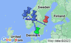 Google Map: Scandinavia