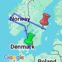Google Map: Scandinavia