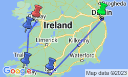 Google Map: Best of Ireland & Scotland