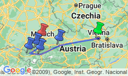 Google Map: Christmas Markets of Austria & Bavaria