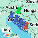 Google Map: Country Roads of Croatia