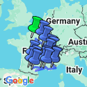 Google Map: Country Roads of France