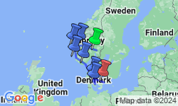 Google Map: Country Roads of Scandinavia