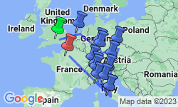 Google Map: European Discovery