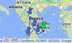 Google Map: Glories of Greece