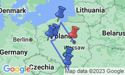 Google Map: Highlights of Poland