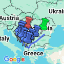 Google Map: Treasures of the Balkans