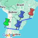 Google Map: Classic South America