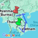 Google Map: Inspiring Cambodia, Vietnam & Laos