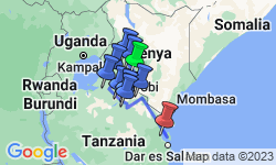 Google Map: African Safari Adventure