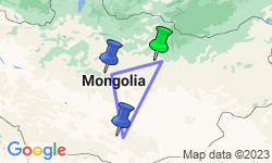 Google Map: Nomadic Mongolia