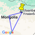 Google Map: Nomadic Mongolia
