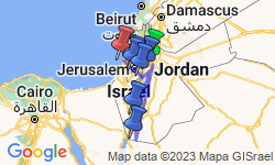 Google Map: Essential Jordan, Israel & the Palestinian Territories