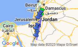 Google Map: One Week in Jordan