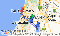 Google Map: Five Days in Israel & the Palestinian Territories