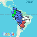 Google Map: Epic Peru, Bolivia & Argentina