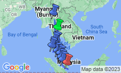 Google Map: Epic Bangkok to Singapore