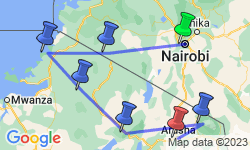 Google Map: Essential East Africa