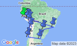 Google Map: Grand South America