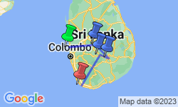 Google Map: Sri Lanka Express