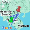 Google Map: Thailand and Laos Adventure