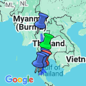Google Map: Thailand: Night Markets & Blue Waters