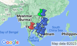Google Map: Essential Vietnam & Cambodia