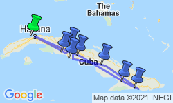 Google Map: Treasures of Cuba