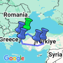 Google Map: Turkey Highlights