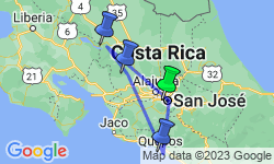 Google Map: Journeys: Highlights of Costa Rica