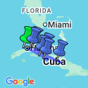 Google Map: Cycle Cuba: East