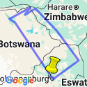 Google Map: Southern Africa Encompassed: Bush Camps & Wildlife Spotting