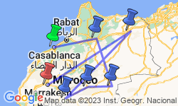 Google Map: Journeys: Morocco Highlights