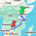 Google Map: Serengeti to Victoria Falls Overland: Night Stars & Spices