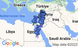 Google Map: Best of Egypt, Jordan and Israel