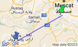 Google Map: Highlights of Oman