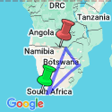 Google Map: Journeys: Explore Southern Africa